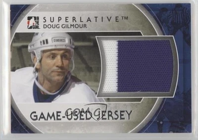 2012-13 ITG Superlative Volume 3 Game-Used Jersey Silver /30 Doug Gilmour HOF - Image 1 of 2