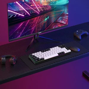 RGB 60% Tastatur LED Hintergrundbeleuchtung USB Kabelgebunden Mechanische Tastatur, N-Tasten Rollover - Bild 1 von 8