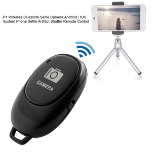 Obturateur Caméra Sans Fil Bluetooth Bouton Télécommande pour Android Apple iPhone - Photo 1 sur 11