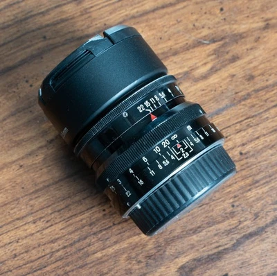 Carl Zeiss Jena Biotar 5,8 cm 58 mm f/2 rojo T (CLA'd - ¡17 hojas!) Foto 1 de 4