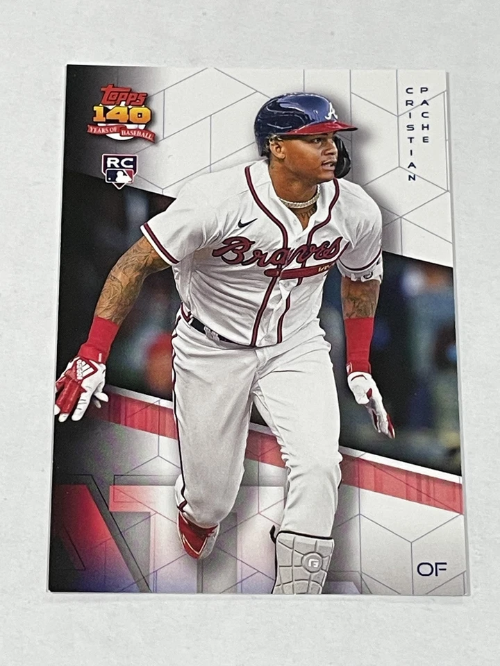 2021 Topps Archives Baseball #287 - Cristian Pache - Atlanta Braves - Image 1 of 2