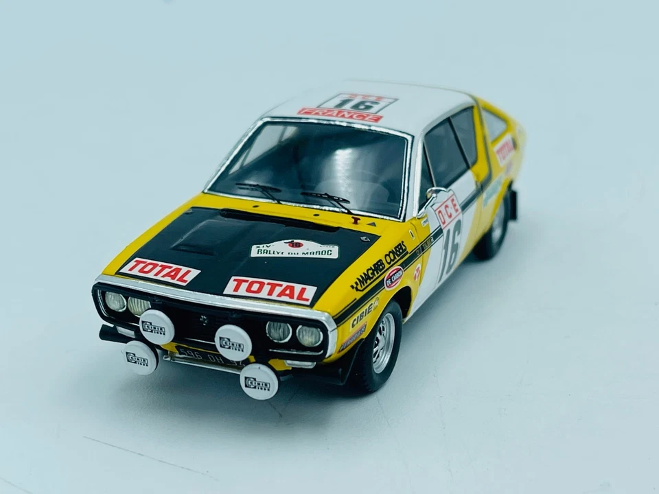 SPARK S6191 RENAULT 17 Gordini n°16 Rallye du Maroc 1976 Privé/Tilber 1.43 - Photo 1/4