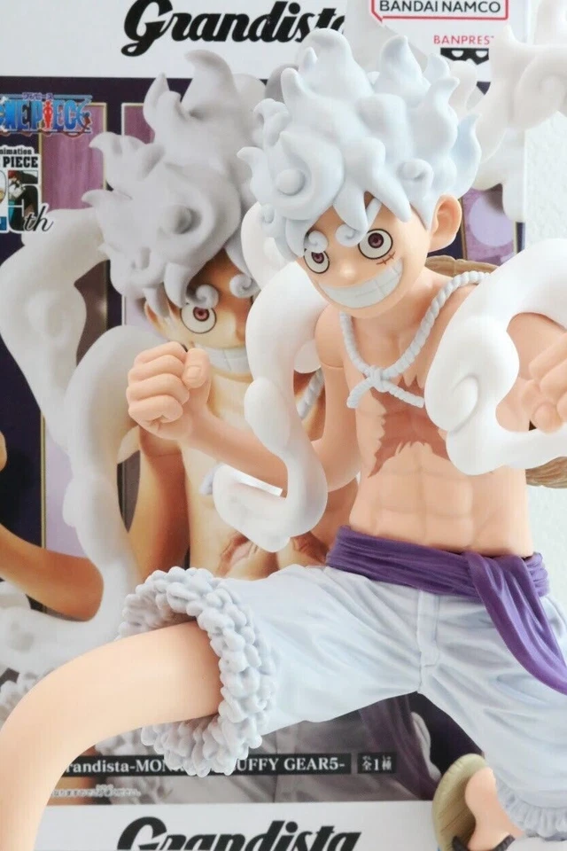Statuetta Originale Banpresto One Piece Grandista Monkey D. Luffy Gear 5