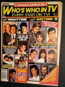 1988 WHO'S WHO IN TELEVISION Magazine #7 Kirk Cameron The Wonder Years - Picture 1 of 1