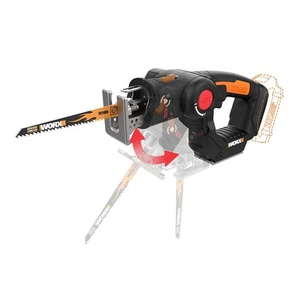 Worx 20V Axis 2 In 1 Reciprocating Jig Saw Lightweight Compact Power Tool - Picture 1 of 14