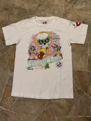 RARE VTG 1984 Ghostbusters Movie Promo Youth Kids T-shirt Sz Lg Made In USA🇺🇸 - Image 1 of 4