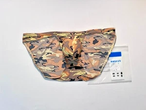 Woxuan Men's Size XL Nylon Khaki Camouflage Bikini Brief - Khaki Camo - Picture 1 of 14