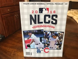 2016 NLCS GAME PROGRAM CHICAGO CUBS VS LOS ANGELES DODGERS NATIONAL LEAGUE - Picture 1 of 4