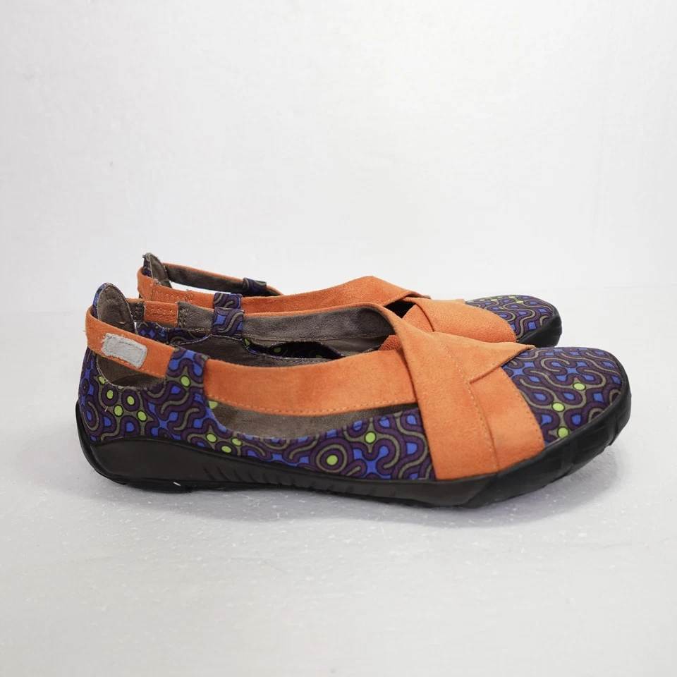 Zapatos Ahnu DIMMI Mary Jane para mujer 8 M naranja púrpura correa cruzada todo terreno Foto 1 de 4