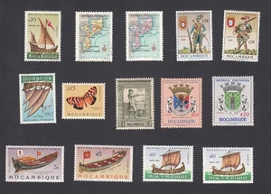 MOSAMBIK - SORTIMENT - 14 BRIEFMARKEN - POSTFRISCH - Bild 1 von 1