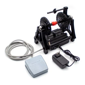 Electric Household Spinning Wheel Wool Spinning Fibre Spinning Wheels with Pedal - Picture 1 of 9