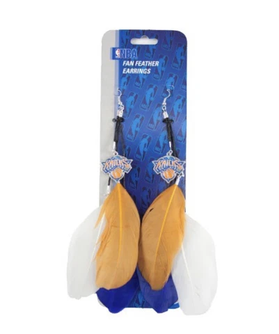Littlearth NBA New York Knicks Feather Earring Cover