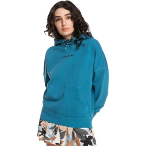Quiksilver Womens Oversized Hoodie Small Blue Sample 50% off - Picture 1 of 1
