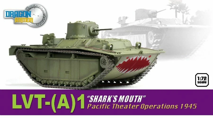 Dragon #60522 LVT-(A)1 "Shark's Mouth", Pacific Theater Operations, 1945 - Image 1 of 1