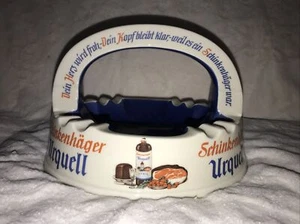 Altenkunstadt Bavaria Kneipe Aschenbecher Vintage Schinkenhager Urquell GROß Bone China - Bild 1 von 15