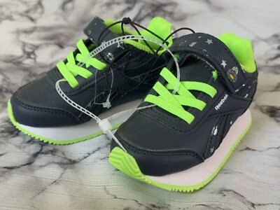 Zapatos Tenis Reebok Bebé US 5 UK 4 Euro 21 Infantil Niño Azul Verde Nuevo Foto 1 de 4