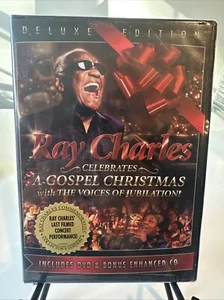 Ray Charles Celebrates: A Gospel Christmas w/Voices of Jubilation (DVD) NEW - Imagen 1 de 2