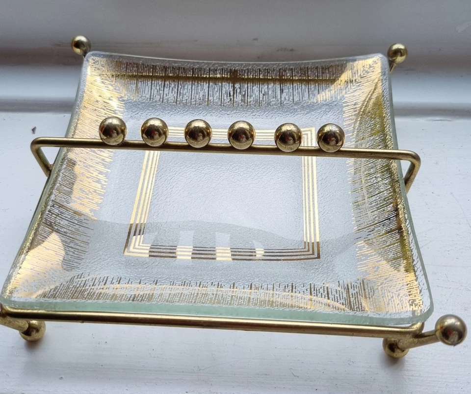 Vintage Party Tray Platter Snacks/Dips - Image 1 of 4