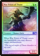 War Priest of Thune FOIL Magic 2013 / M13 NM White Uncommon MTG CARD ABUGames