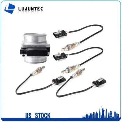 Mass Airflow MAF and F+R Oxygen o2 02 Sensor for Honda Passport 3.2L 1998-2001 - Image 1 of 4