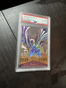 1995 Marvel Metal Strange Silver Flasher #61 PSA 10 GEM MT Pop 6 - Picture 1 of 4