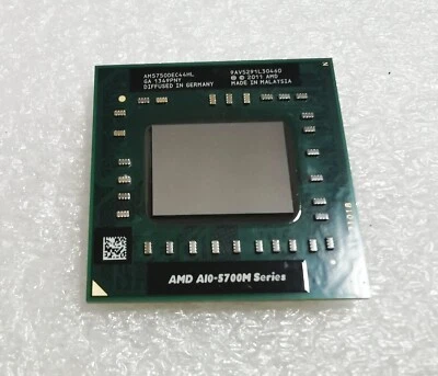 AMD A10-5700M 3.4GHz Quad Core AM5750DEC44HL Notebook CPU Processor - Image 1 of 4