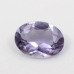 0.91 Carat Oval 8x6 mm Mauve Colour Natural Iolite - Water Sapphire Gemstone - Picture 1 of 11