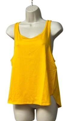 TOP SIN MANGAS CON ABERTURA LATERAL PARA MUJER ASICS, Girasol, Talla M Foto 1 de 4