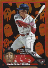 2023 Topps Update Series Masataka Yoshida Ghost SSP Parallel Rookie Debut Card