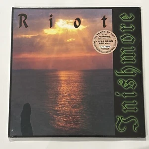 RIOT Inishmore 2017 Limited Ed 2 LP Reissue Clear Dawn Red Vinyl /100 NEW SEALED - Picture 1 of 12