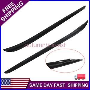 NEW 2PCS Front Windshield Molding Trim LH+RH Fits For Acura TSX 2011-2014 - Picture 1 of 7