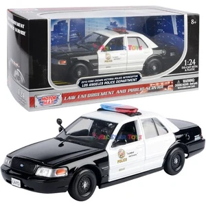 2010 Ford Crown Victoria 1/24 LAPD Los Angeles Police Department Motormax 76946 - Picture 1 of 8