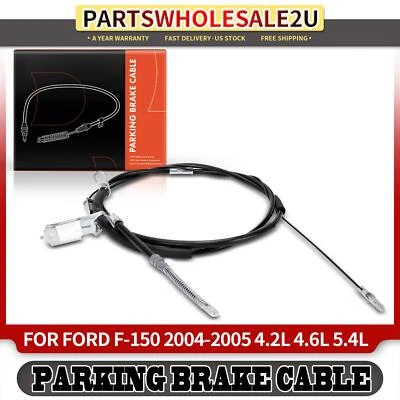 Rear Passenger Side Parking Brake Cable for Ford F-150 2004-2005 Crew Cab Pickup - Image 1 of 4