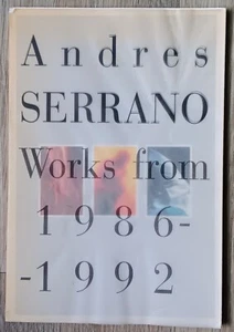 Andres Serrano. Works from 1986-1992. Centre for Contemporary Art, Warsaw, 1994 - Picture 1 of 1