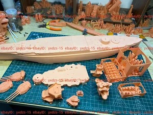 3d Printed Kit 1/200 Wwii New Mexico Bb-40 Battleship(full Hull/waterline) - Picture 1 of 9