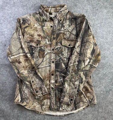 Realtree Ranger Camo Button Down Shirt Men’s Large Outdoor Hunting Fishing  - Image 1 of 4