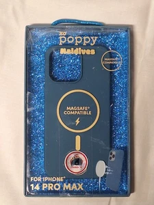 Custodia protettiva in silicone rosa caldo XO POPPY iPhone 14 Pro Max Shortcake - MagSafe - Foto 1 di 3