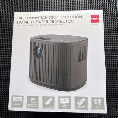 RCA High Definition 720P Resolution Home Theater Projector - Image 1 of 4