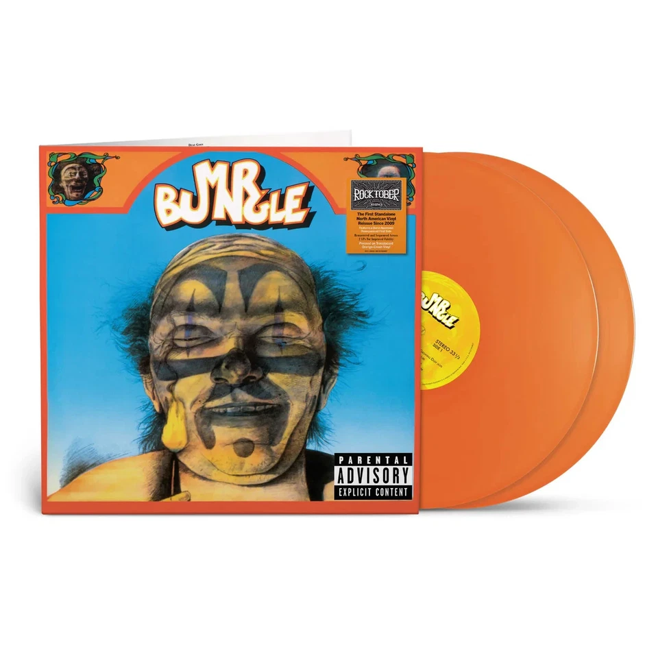 Mr. Bungle, SELF TITLED, ROCKTOBER, ORANGE COLORED VINYL 2LP GATEFOLD SET, NEW - Image 1 of 1