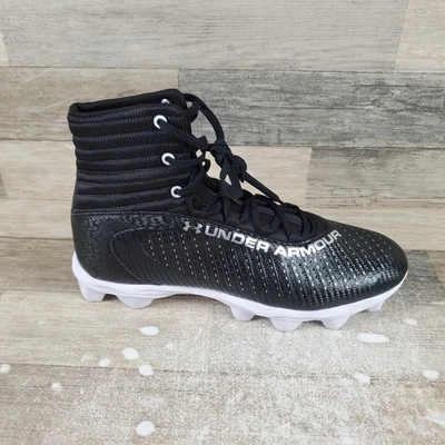 Under Armour Highlight Franchise 2.0 RM Mens Shoes Sz 12 Black Soccer Cleats - Image 1 of 4