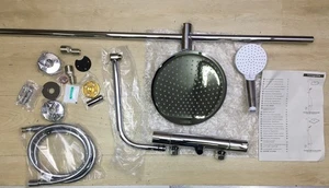 Hansgrohe Crometta S 240 sistema de ducha 2 tipos de chorro 27267000, I34377 - Imagen 1 de 7