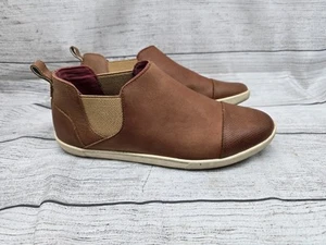 OluKai Shoes Womens Size 10 Waipahe Brown Leather Slip On Sneakers - Picture 1 of 10