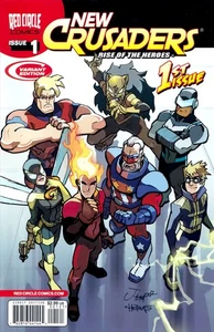 New Crusaders #1A FN; Red Circle | Variant - w/Bag+Board - Picture 1 of 1