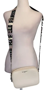 Bolso Bandolera KARL LAGERFELD PARIS Maybelle Gráfico Logo Correa Cámara - Imagen 1 de 8