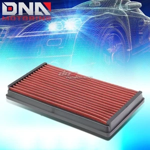 FOR 00-04 FORD FOCUS 2.0L RED REPLACEMENT RACING DROP IN AIR FILTER PANEL - Picture 1 of 6