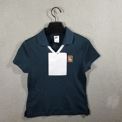 Camiseta polo Nike para mujer pequeña muestra de tenis FA24 SAA FZ0276 Foto 1 de 4