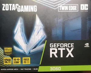 Zotac Gaming Geforce RTX 3060 Twin Edge OC 12GB 192BIT Gaming Graphics Card - Afbeelding 1 van 11