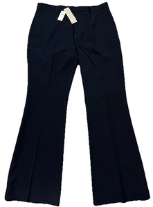 Pantalones de vestir Banana Republic Bootcut Fit azul marino para mujer talla 8P nuevos con etiquetas bolsillos negocios - Imagen 1 de 21