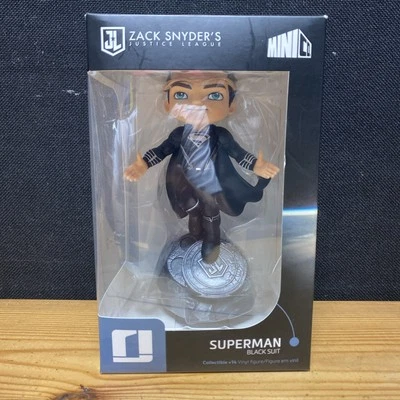 Mini Co SUPERMAN Traje Negro Liga de la Justicia Zack Snyder Nuevo  Foto 1 de 4
