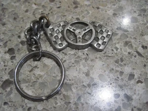 Vintage Corvette Keychain -all Metal Vgc - Picture 1 of 4